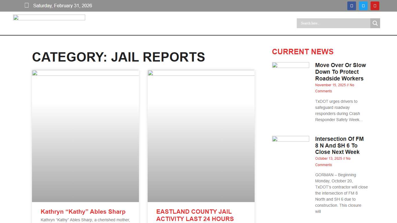 Jail Reports Archives - Microplex News